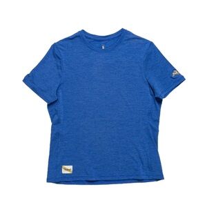 New Tracksmith the Session tee in Royal blue size XS